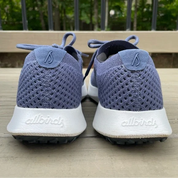 Allbirds Men's Tree Dasher 2 in Hazy Indigo (Blizzard Sole) shoes size 9.5 - Picture 8 of 14